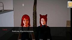 i ride that massive cock wildly in my erotic family game adventure