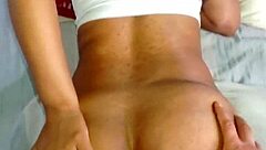 Teen prostitute takes huge cock in ass doggystyle pov with gaping cum finish in homemade action.