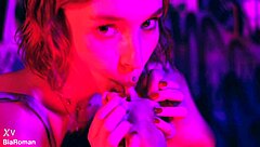 Horny Redhead And Brunette Engage In Foot Tickling Fetish With Deepthroat And Gagging