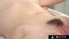 why can't naughty carter cruise resist fucking friend during all girl massage with scissoring