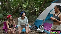 Amateur Teen 18+ Face Jizzed At Outdoor Party