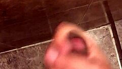 Brazilian Skinny Guy Masturbates Huge Monster Cock To Much Cum