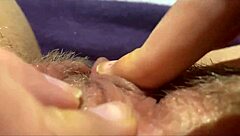Hey, watch this huge clitoris rubbing and jerking leading to intense squirting orgasm in close up 😍