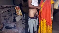 Young girl experiences hot romance in Telugu style