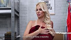 hidden camera captures london river and nicky rebel in office condom bust at work