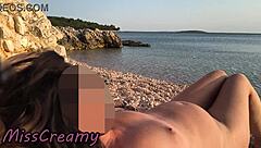 Pussy Flashing Nude Teacher Gropes Student Tits Beach!