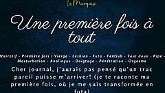 Oh My God, It's My First Time with Everything - French Audio Futa Porn!