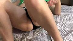 Seductive Dance Teases in Tiny Underwear