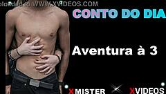 brazilian amateur adventure with three wild explorers