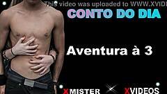 brazilian amateur adventure with three wild explorers