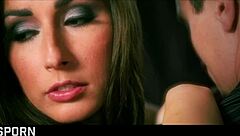 we're fucking romantically in sexy lingerie