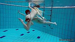 oh those two hot lesbians in the pool make me feel so aroused and passionate