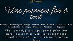 Oh My God, It's My First Time with Everything - French Audio Futa Porn!