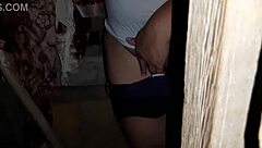 i caught a stranger in an abandoned house masturbating and started watching her