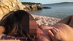 Pussy Flashing Nude Teacher Gropes Student Tits Beach!