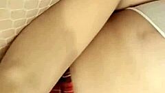 guy pounds my tight ass deep while i buzz vibrator inside