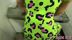 Suzie slut fucks cruz fox in kitchen