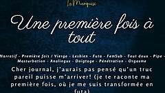 Oh My God, It's My First Time with Everything - French Audio Futa Porn!