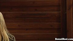 hey busty big ass lesbian slave moans loud under mistress's fingering domination