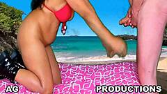 agarabas and olpr tease big tits pussy toys in 4k preview