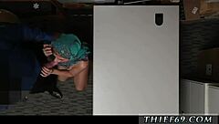 Hijab-wearing Arab TEEN caught STEALING by police woman