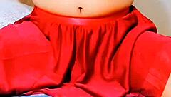 shemale sissy spreads ass pisses on body in toilet humiliation