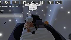 Isn't This Roblox Blonde Craving Rough Bondage And Hardcore Kissing?