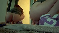 yo italian milf artemisia stretches ass solo with toys horny as fuck