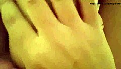 Cute big tits student pleasures huge cock handjob blowjob