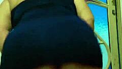 sigilosabbw shakes oiled ebony ass backstage chubby flashing