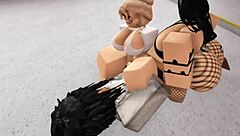 two naughty friends groping leads to wild blonde brunette cowgirl ride!