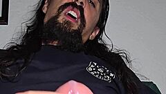 discover maxx stoner's tattooed biker cumshot compilation with long hair and tiny waist