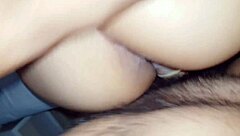 Infiel casada moans wildly while getting tight pussy stretched part 1