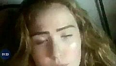 Sexy Blonde Teens Suck Asses Together