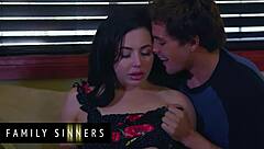 step bro finally fucks hot crush doggystyle deep