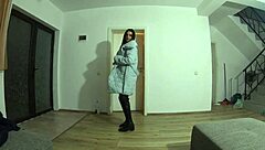 hot pantyhose milf cheats playing cock for massive cumshots!