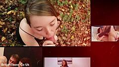 British teen discovers squirting orgasm in homemade solo