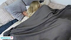 Sexy submissive babe wakes bends over for rough ass creampie