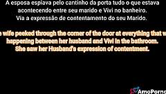 hubby fucked hot teen in shower thinking i wasn't home watching?