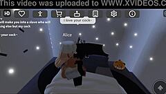 Isn't This Roblox Blonde Craving Rough Bondage And Hardcore Kissing?