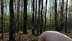 Bound milf slave humiliated outdoors in bdsm doggystyle!