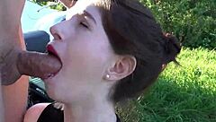 Hot Pearl's Anal Gaping Orgasm on Monster Cock