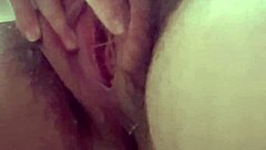 Blonde Pregnant Amateur Takes Golden Shower in Bath