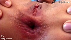 eros cristaldi fists and fucks elena del monaco's gaping ass