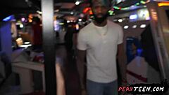 horny teen gets explosive facial cumshot blast