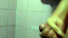 hey, watch this young guy stroking his cock solo hard