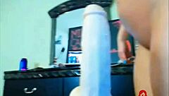 bubble butt teen toys her pierced ass deeply