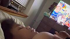 rub these fat juicy latina tits until massive milf orgasm hits