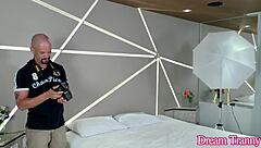 curvy tgirl julia alves tempts photographer for bareback ass fuck