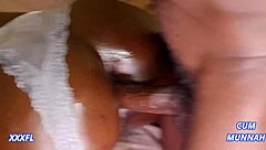 petite tight ass stretched by huge close-up pounding